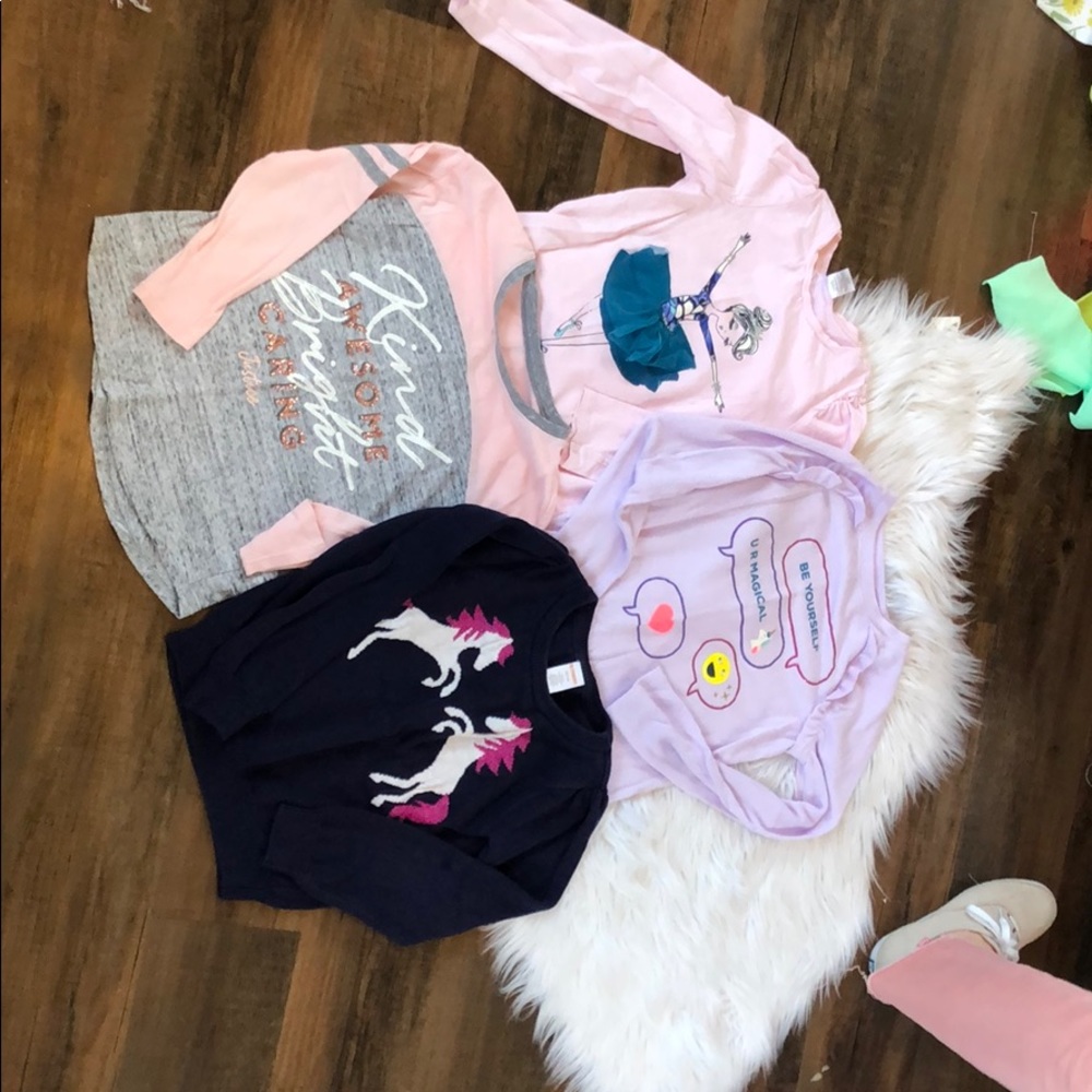 Justice/Gymboree lot of 4